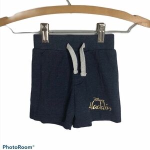 Disney Aladdin Blue Drawstring Shorts 9-12 mos Boys Baby